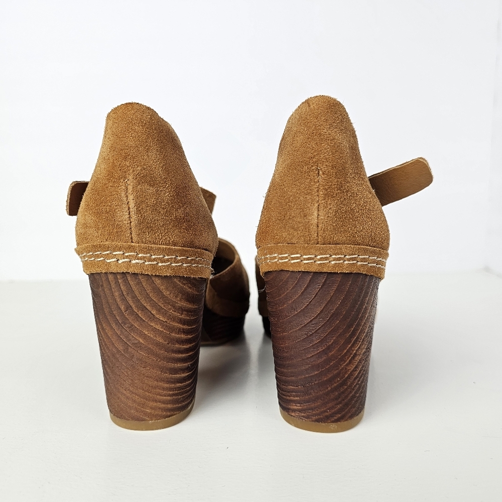 NEW - Comfort Walking Clogs - Kork-Ease - Tan Suede - Women's - 7.5 - Picture 5 of 16